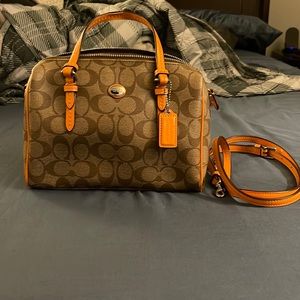 Used small Coach crossbody purse.